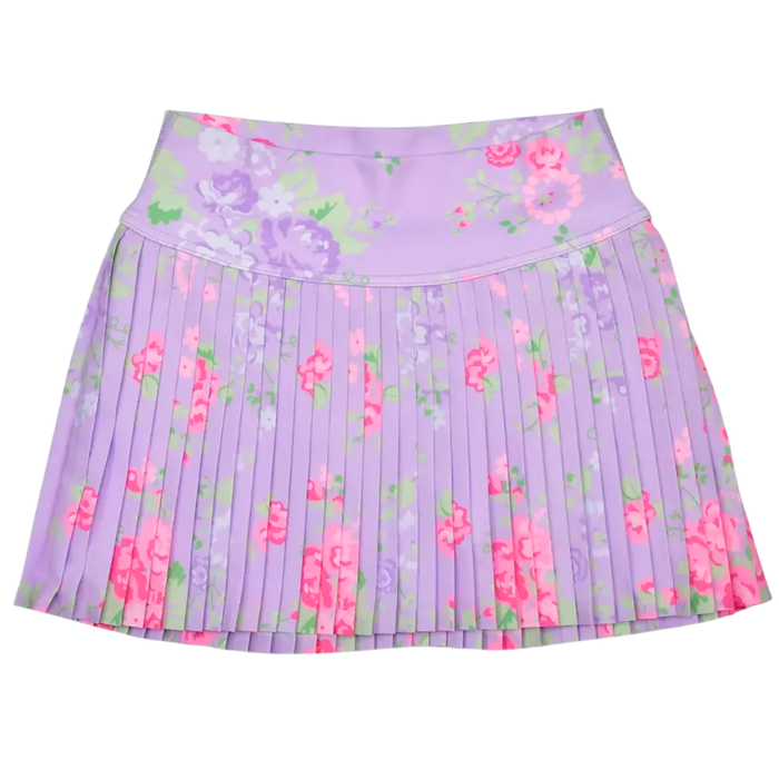 Purple Floral Tennis Skort