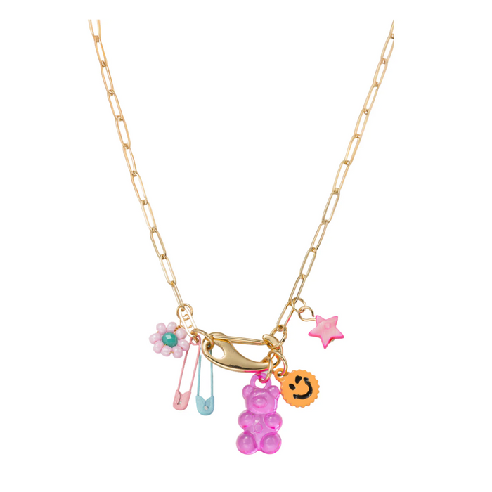 Gummy Bear Charm Necklace