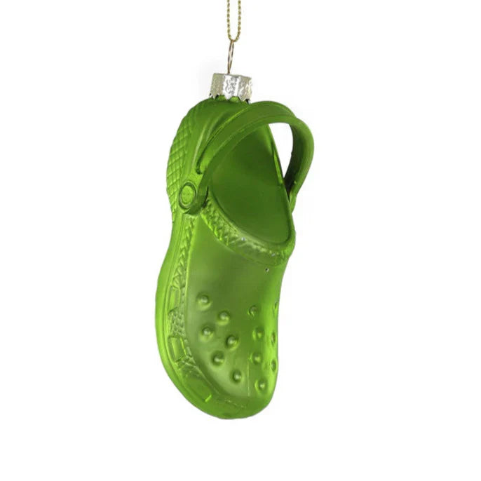 Green Croc Ornament