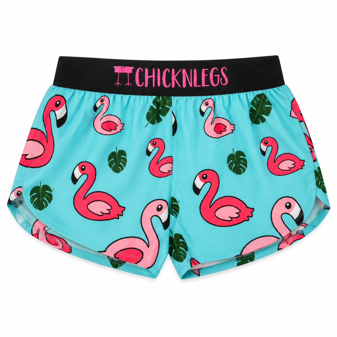 Blue Flamingo Running Shorts - ChicknLegs