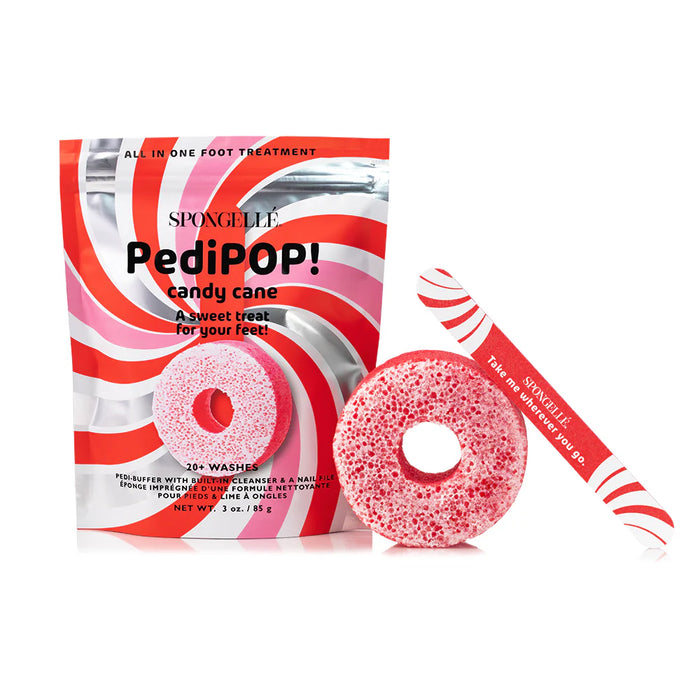 Candy Cane Pedi Pop