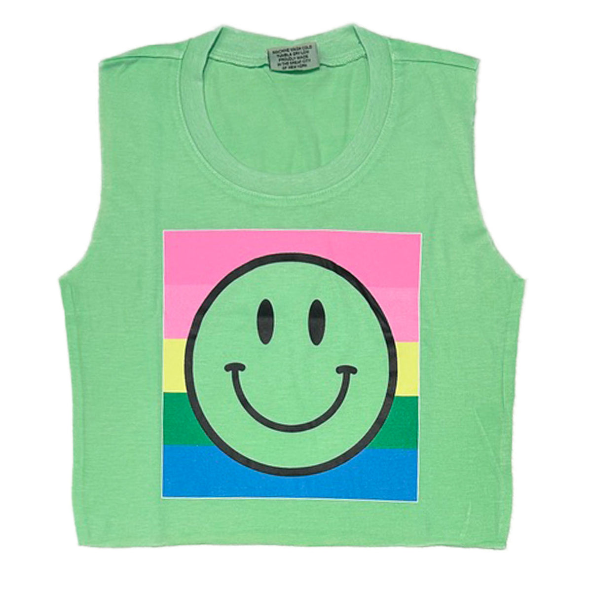 Cropped Smiley Tank