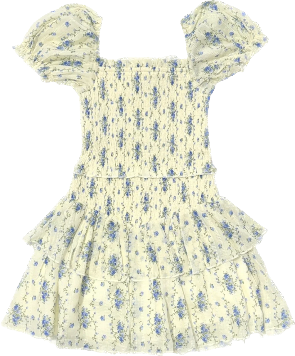 Yellow Floral Lainey Dress