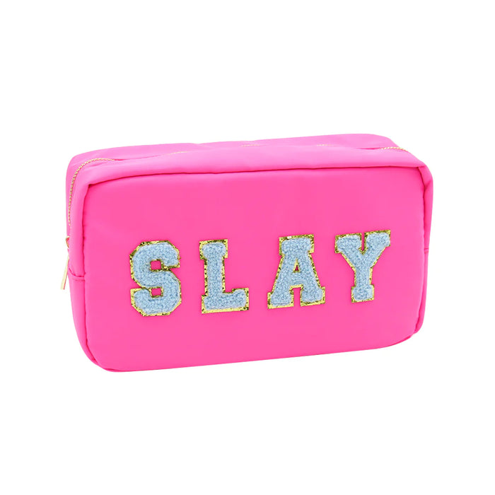 Hot Pink "SLAY" Pouch