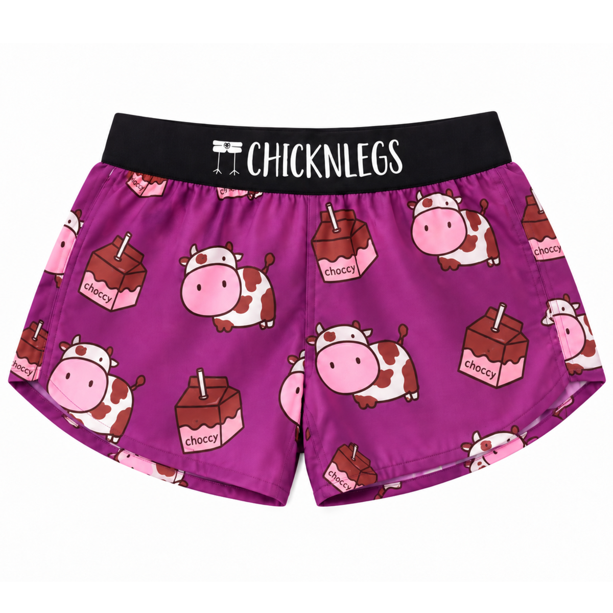 Choccy Cows Running Shorts - ChicknLegs
