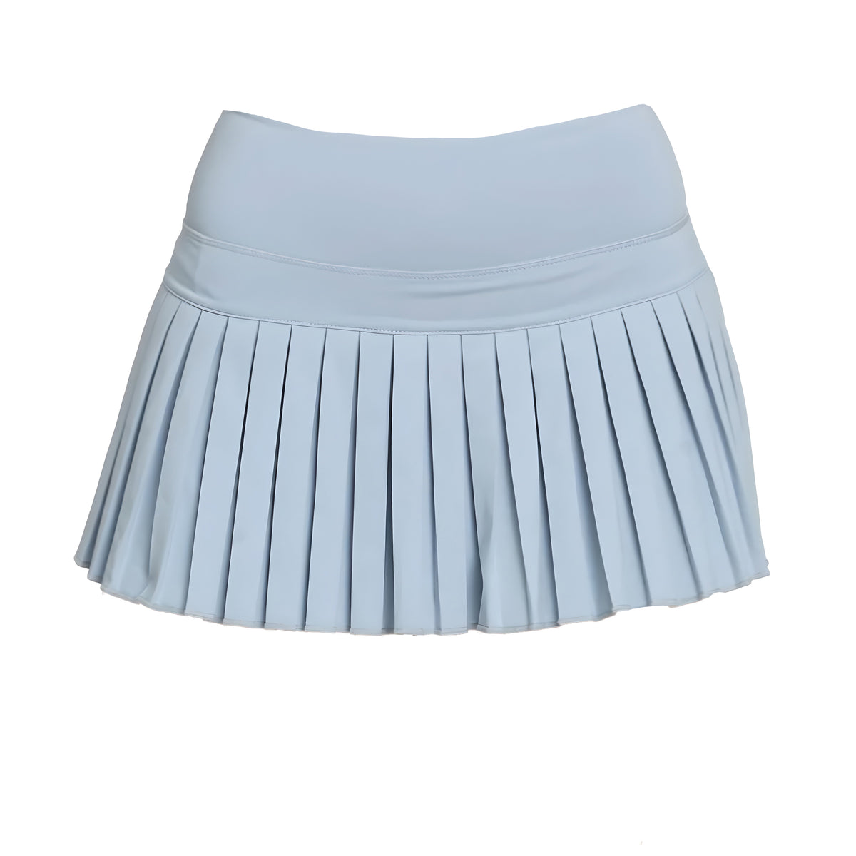 Pale Blue Gold Hinge Skirt