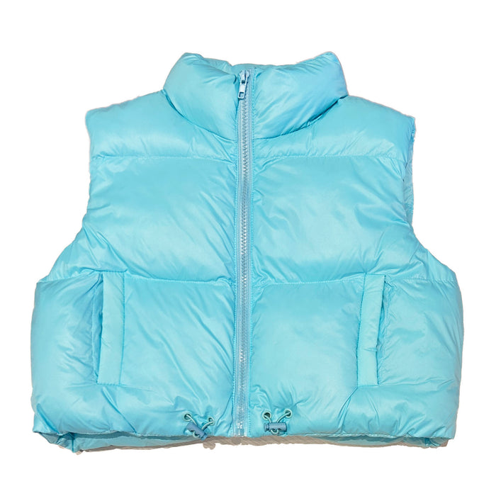 Blue Puffer Vest