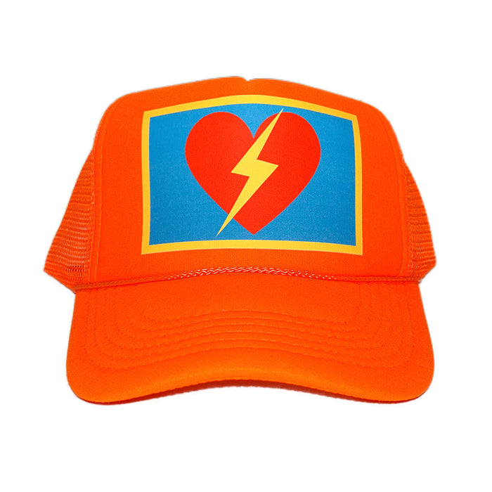 Bolt Heart Trucker Hat