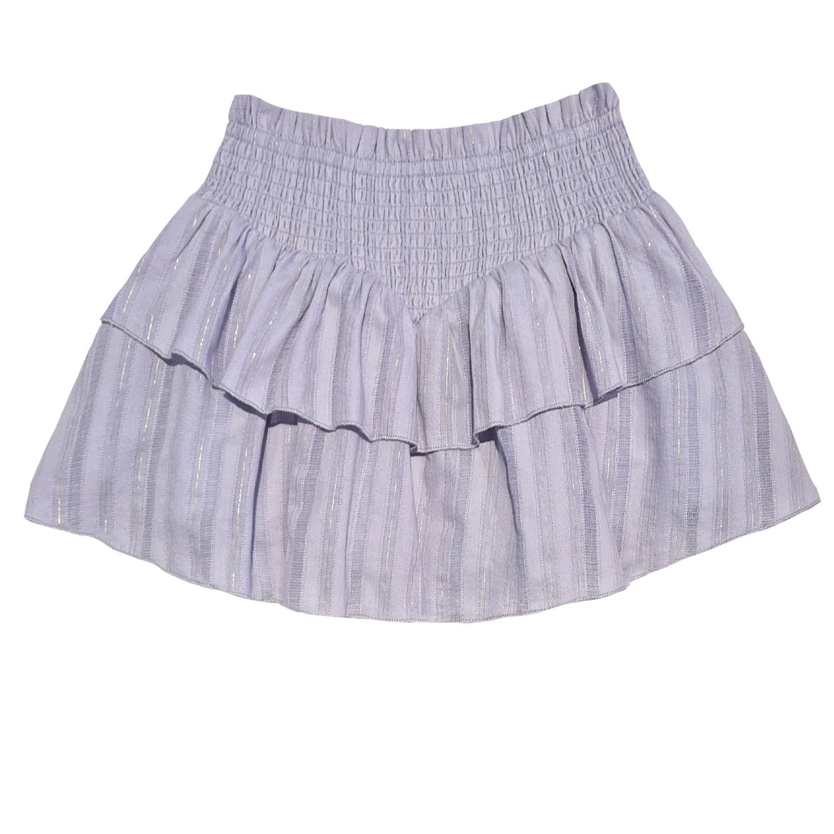 Lilac Lurex Brooke Skirt