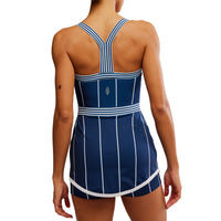 FP Movement Cool On The Court One Piece - Pinstripe Navy Combo