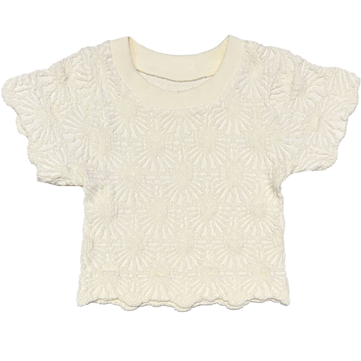 Cream Maizie Tee