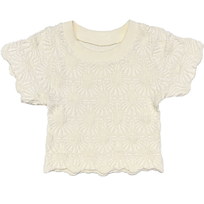 Cream Maizie Tee