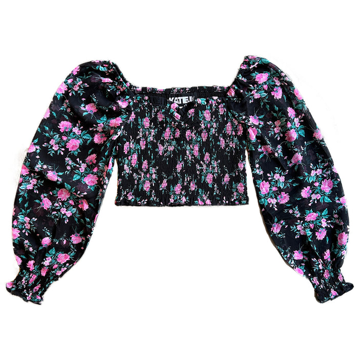 Floral Chloe Sheer Top