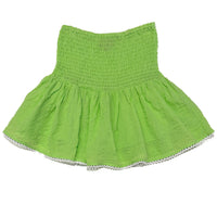 Smocked Ruffle Skirt