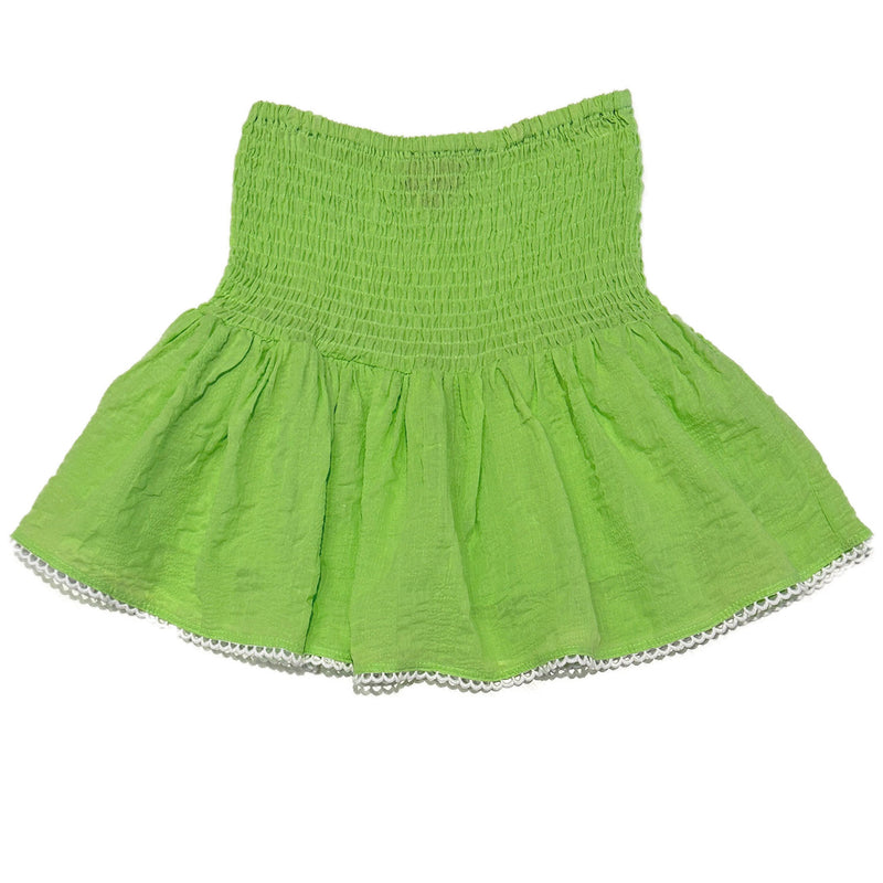 Smocked Ruffle Skirt