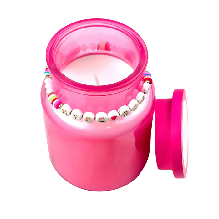 Hype Girl Friendship Bracelet Candle