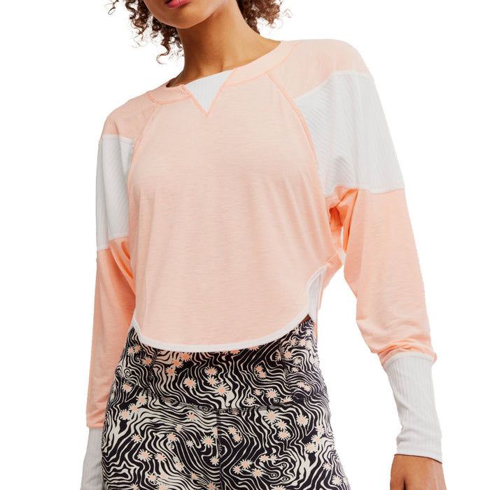 FP Movement Spotlight LS Layer - Pastel Peach Combo