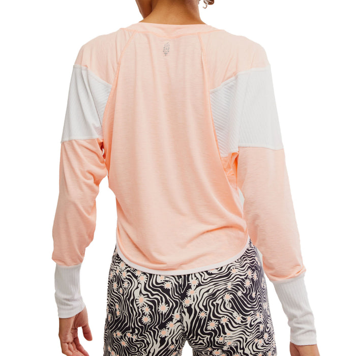 FP Movement Spotlight LS Layer - Pastel Peach Combo