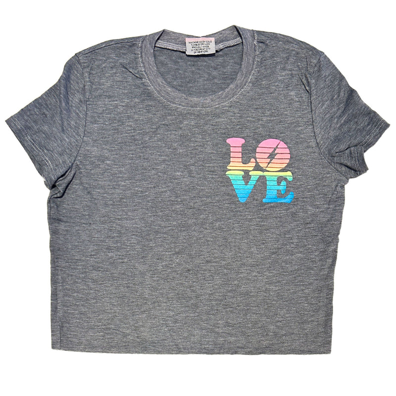 Grey LOVE Tee