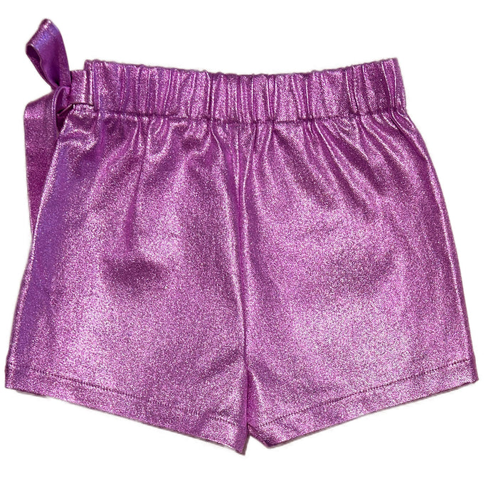 Pink Lavender Metallic Skort