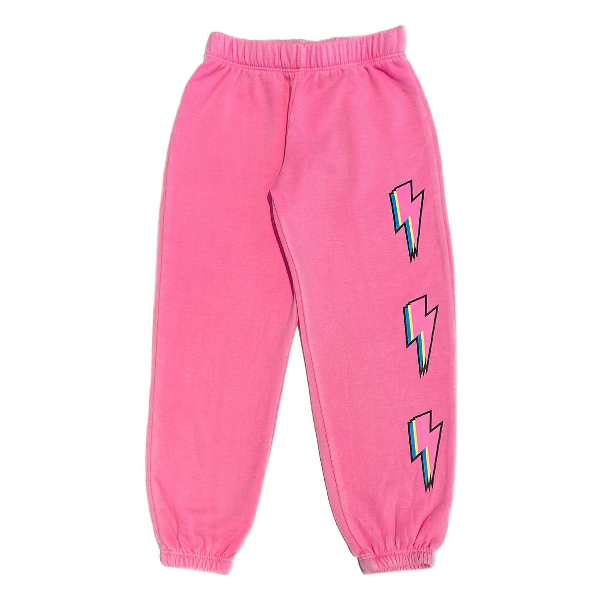 Pink Bolt Trio Sweats