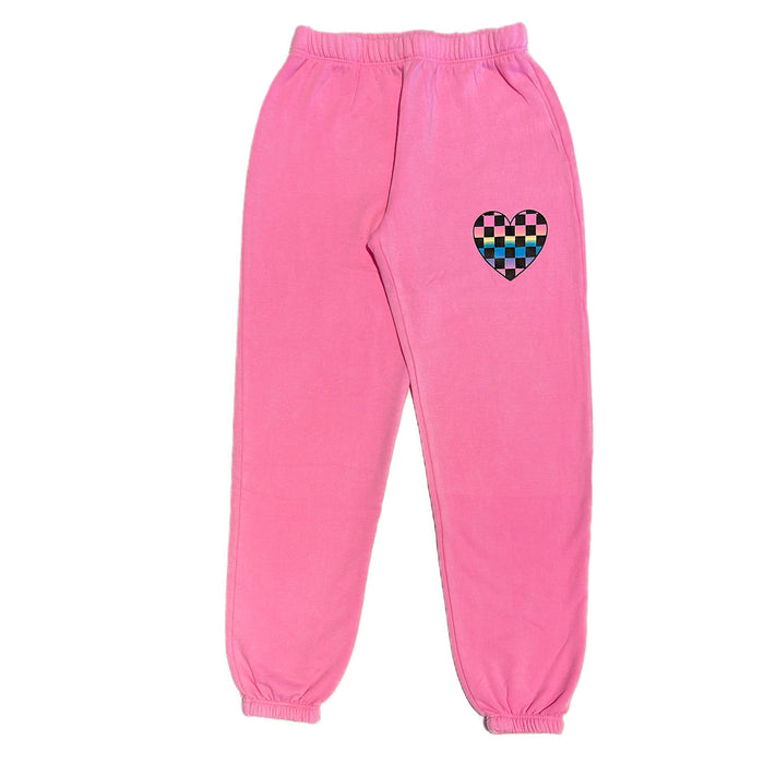 Checkered Heart Sweats