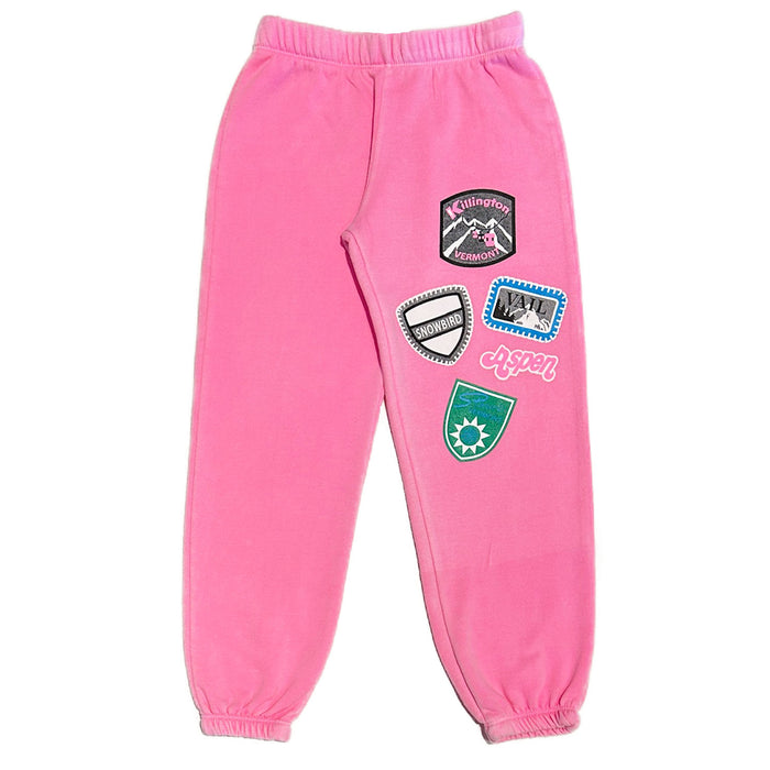 Pink Ski Sweatpants