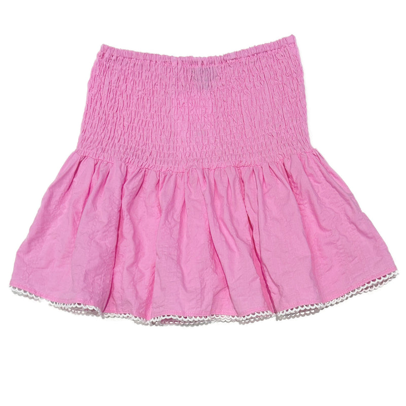 Smocked Ruffle Skirt