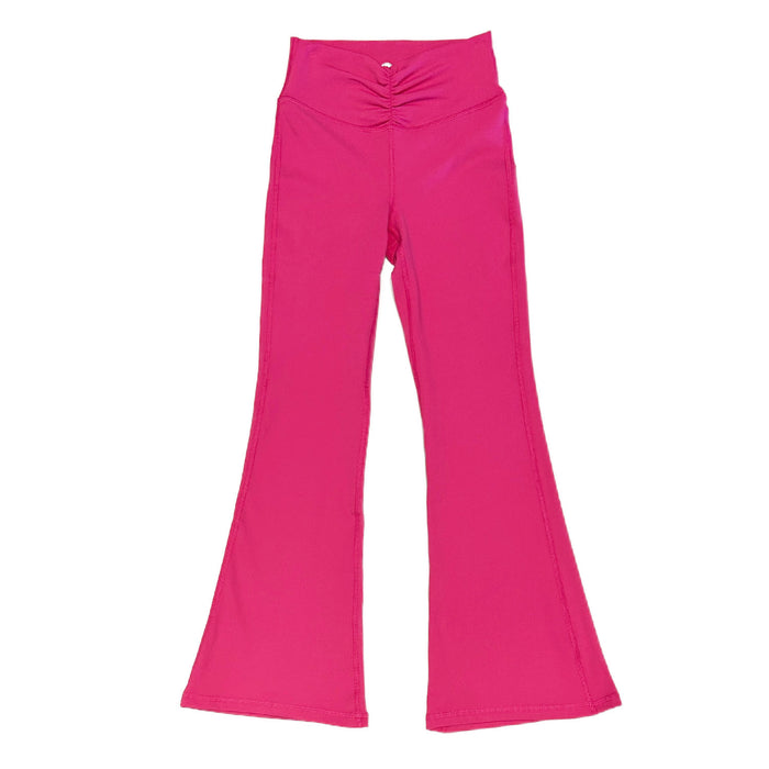 Pink Flare Yoga Pants