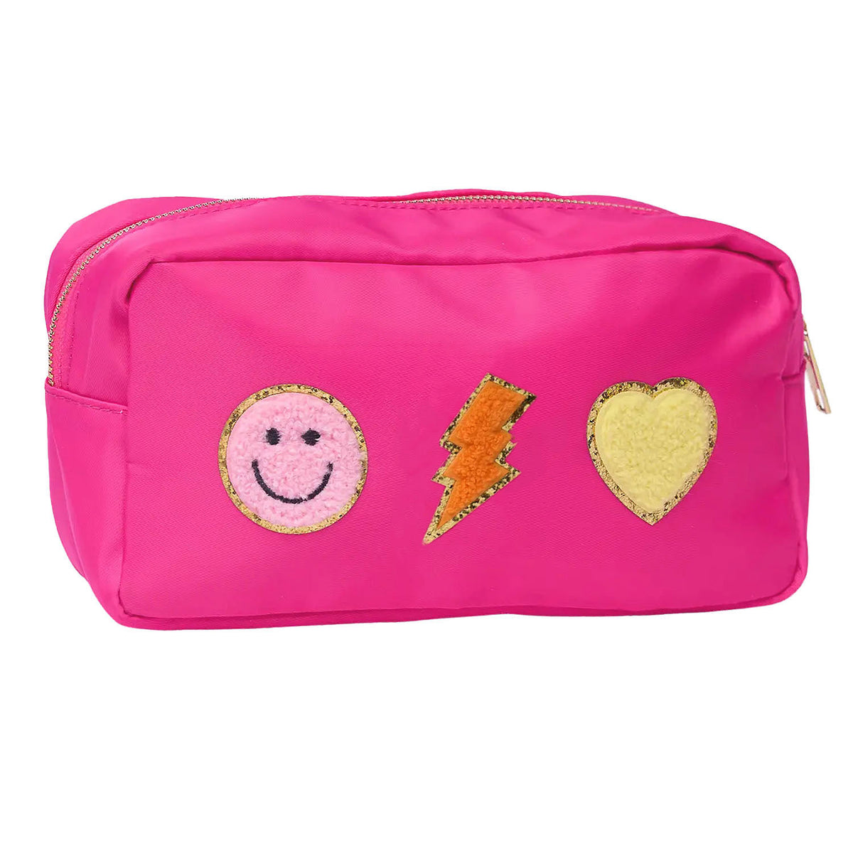 Pink Medium Happy Pouch