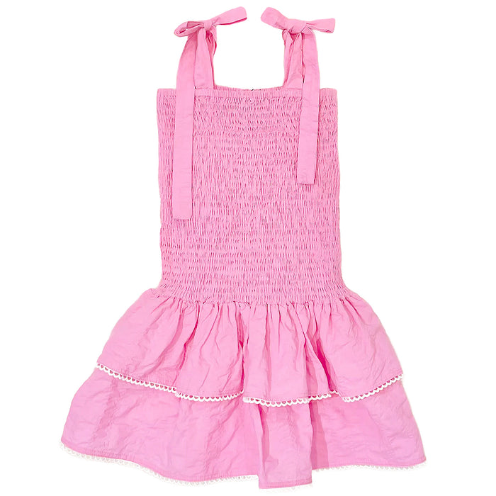 Pink Ruffle Dress