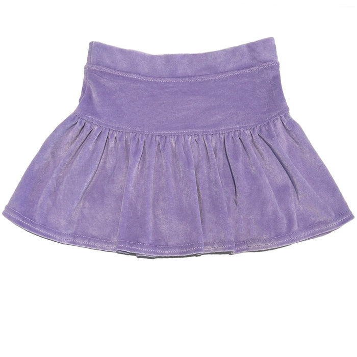 Purple Velvet Skort