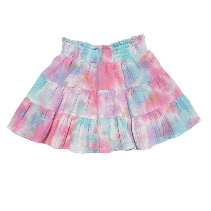 Tie Dye Gauze Skirt