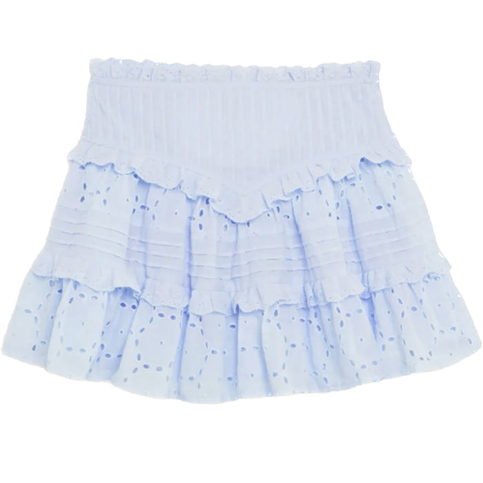 Light Blue Willow Lace Skirt